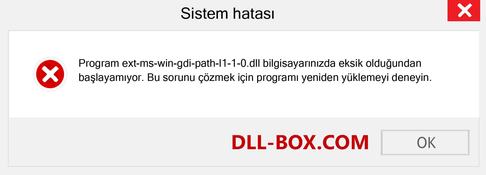 ext-ms-win-gdi-path-l1-1-0.dll dosyası eksik mi? Windows 7, 8, 10 için İndirin - Windows'ta ext-ms-win-gdi-path-l1-1-0 dll Eksik Hatasını Düzeltin, fotoğraflar, resimler